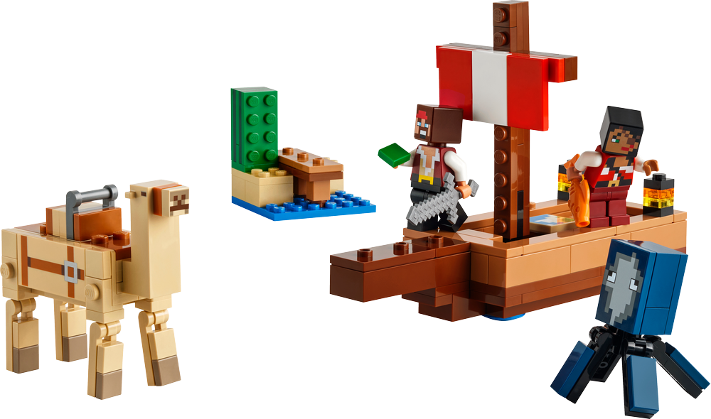 LEGO MINECRAFT IL VIAGGIO DEL GALEONE DEI PIRATI 21259