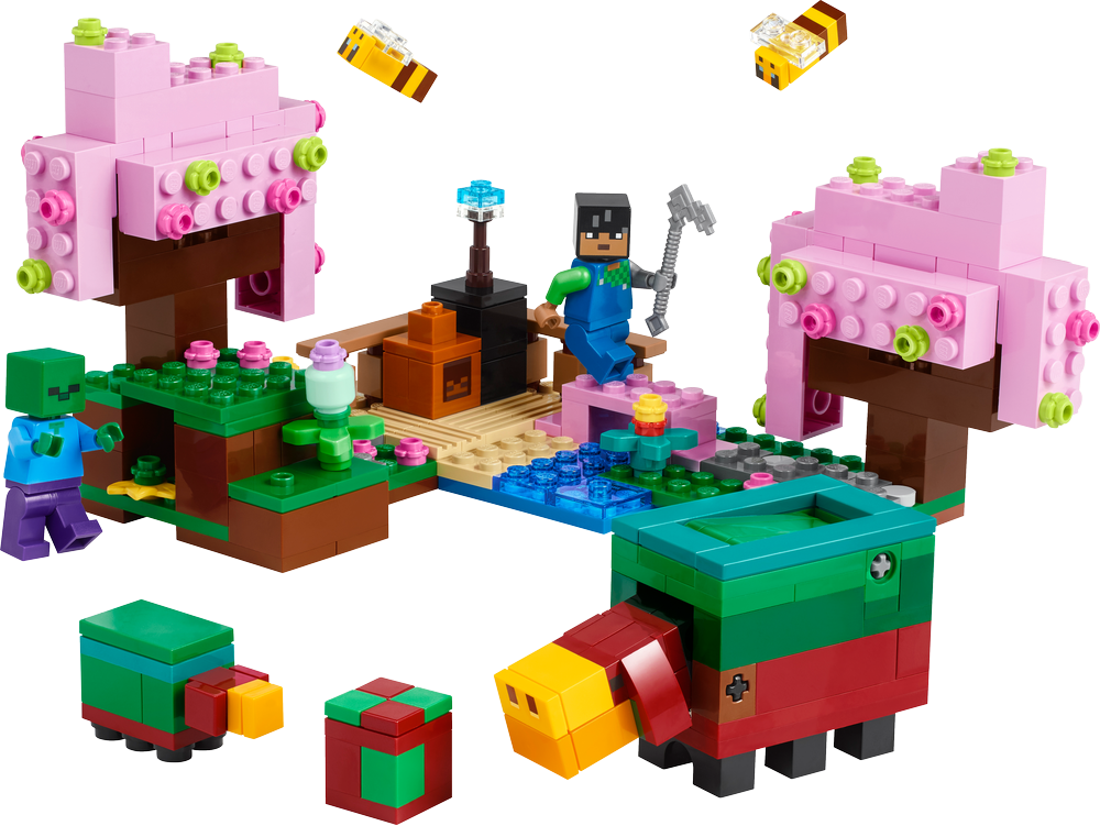 LEGO MINECRAFT IL GIARDINO DEL CILIEGIO IN FIORE 21260