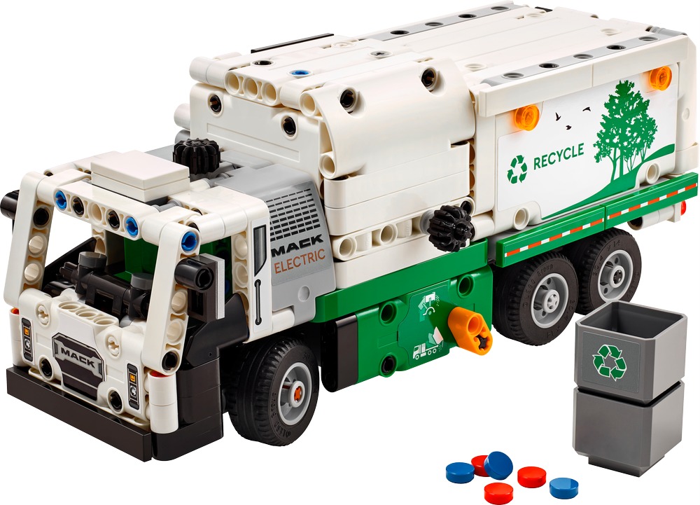 LEGO TECHNIC CAMION DELLA SPAZZATURA MACK® LR ELECTRIC 42167