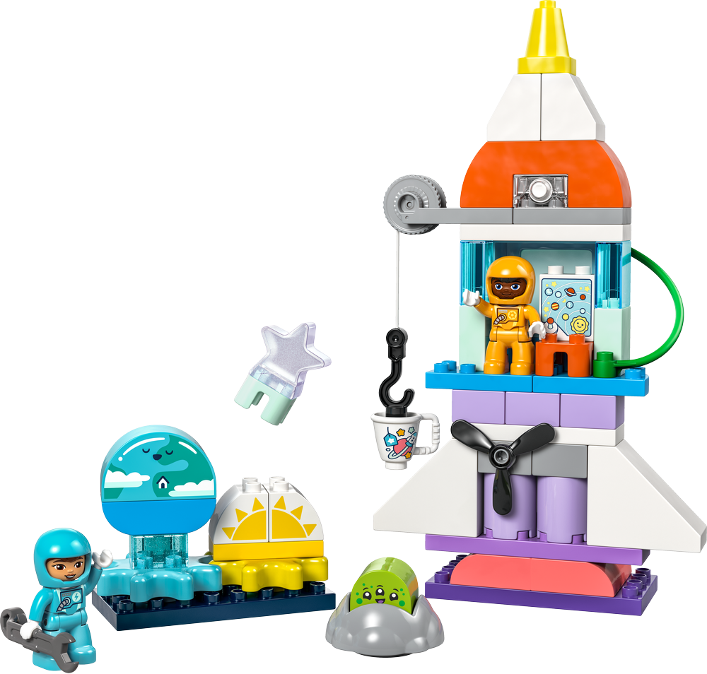 LEGO DUPLO TOWN AVVENTURA DELLO SPACE SHUTTLE 3 IN 1 10422