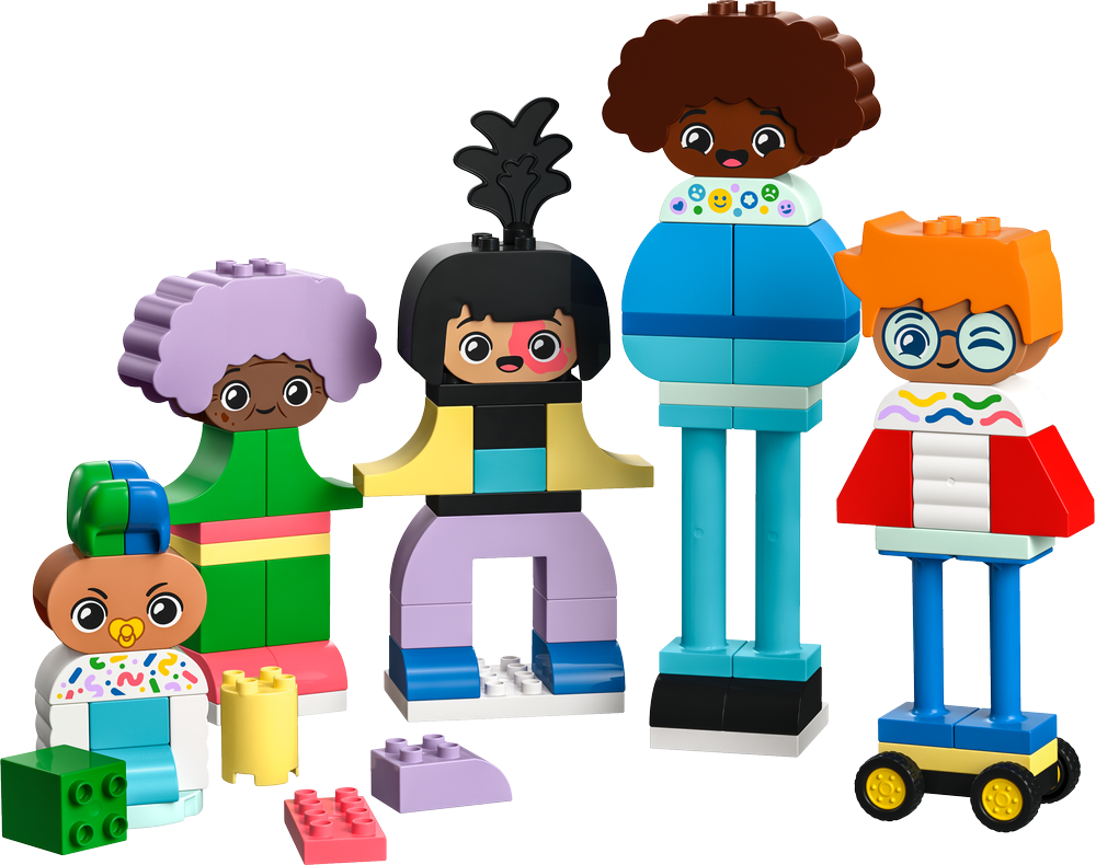 LEGO DUPLO TOWN PERSONE DA COSTRUIRE CON GRANDI EMOZIONI 10423