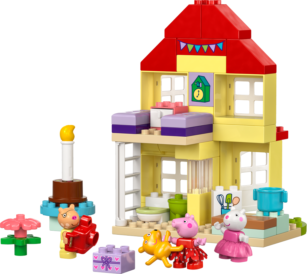 LEGO DUPLO LA CASA DEL COMPLEANNO DI PEPPA PIG 10433