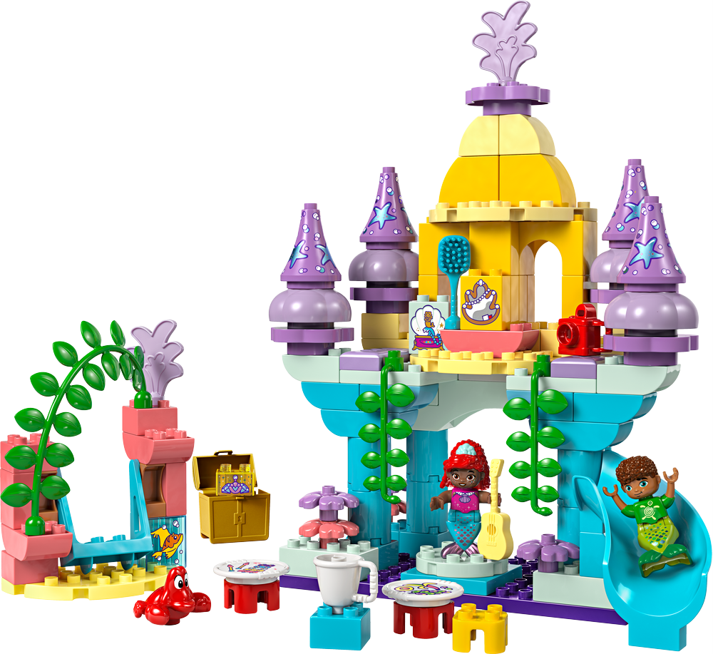 LEGO DUPLO DISNEY IL MAGICO PALAZZO SOTTOMARINO DI ARIEL 10435