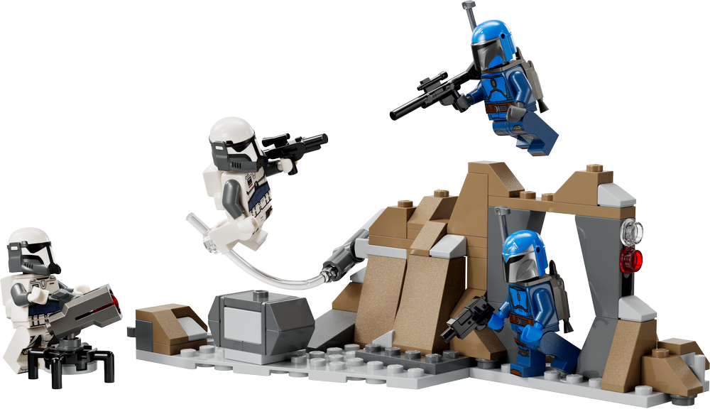 LEGO STAR WARS BATTLE PACK AGGUATO SU MANDALORE™ 75373