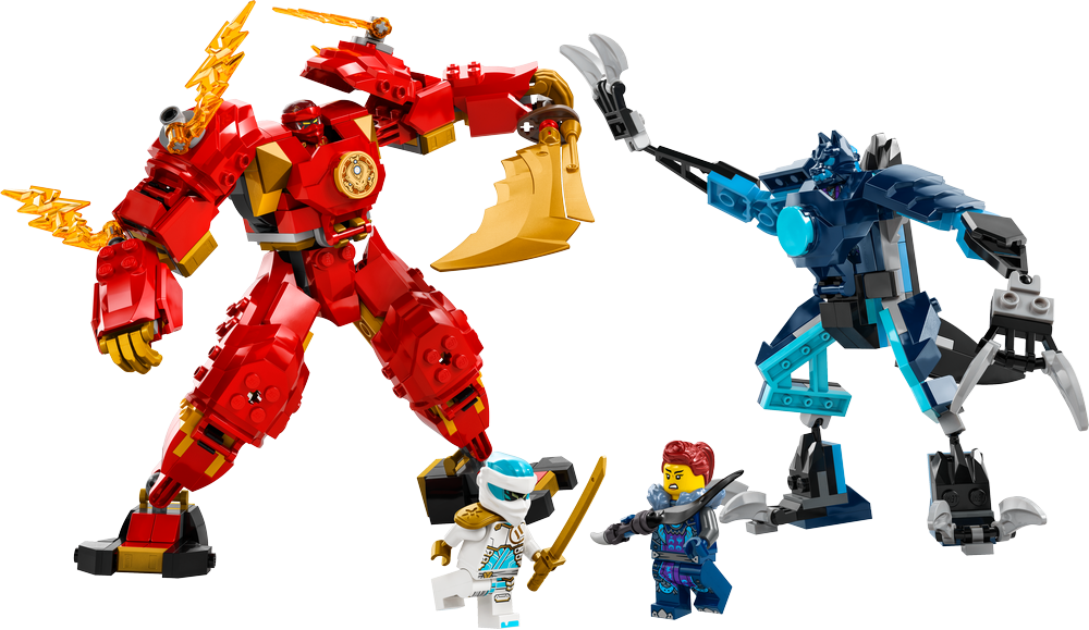 LEGO NINJAGO MECH ELEMENTO FUOCO DI KAI 71808