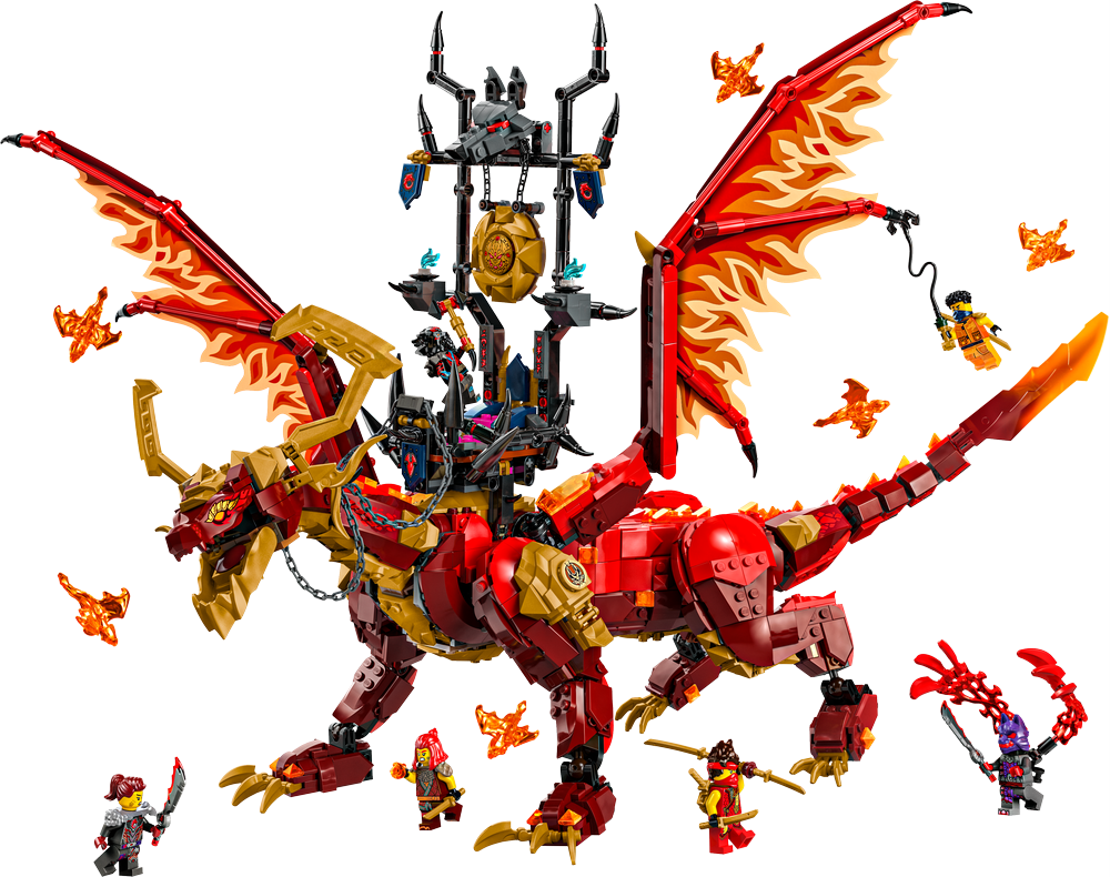 LEGO NINJAGO DRAGO-SORGENTE DEL MOVIMENTO 71822