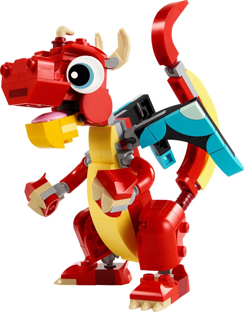 LEGO CREATOR DRAGO ROSSO 31145