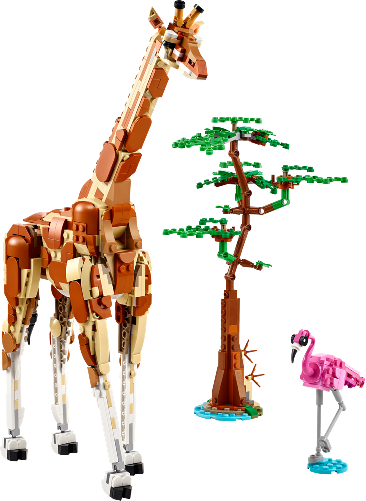 LEGO CREATOR ANIMALI DEL SAFARI 31150