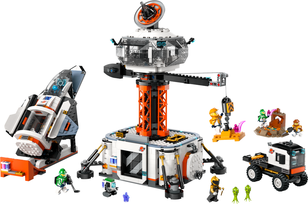 LEGO CITY Base spaziale e piattaforma di lancio 60434