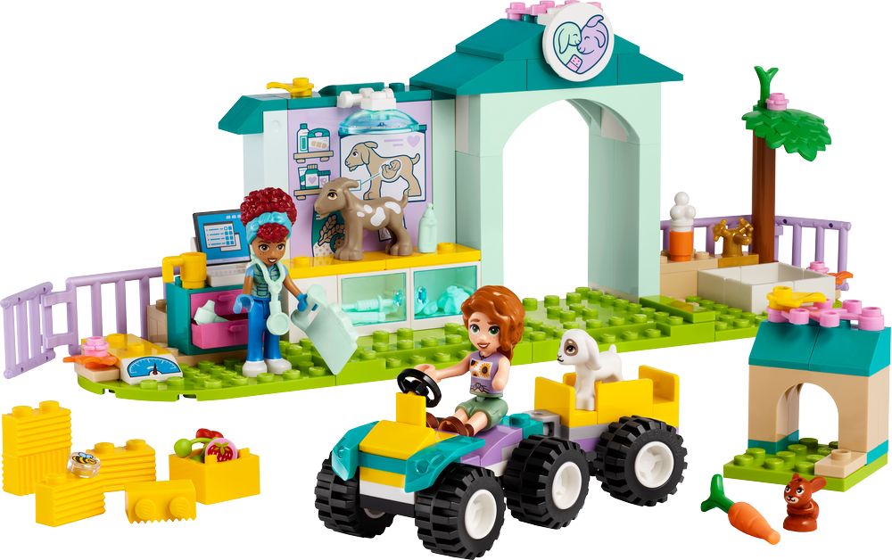 LEGO FRIENDS LA CLINICA VETERINARIA DEGLI ANIMALI DELLA FATTORIA 42632