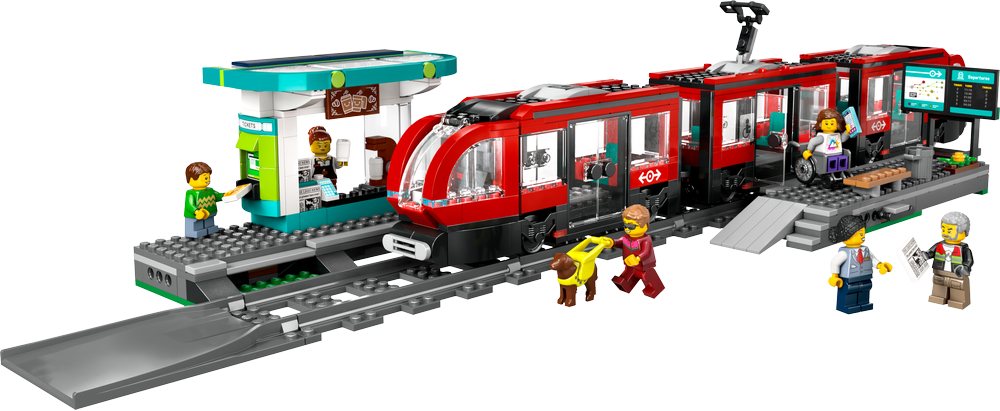 LEGO CITY TRAM E FERMATA DEL TRAM 60423