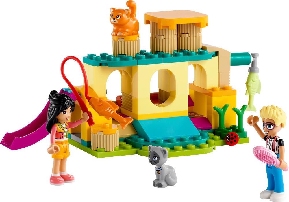 LEGO FRIENDS AVVENTURE NEL PARCO GIOCHI DEI GATTI 42612