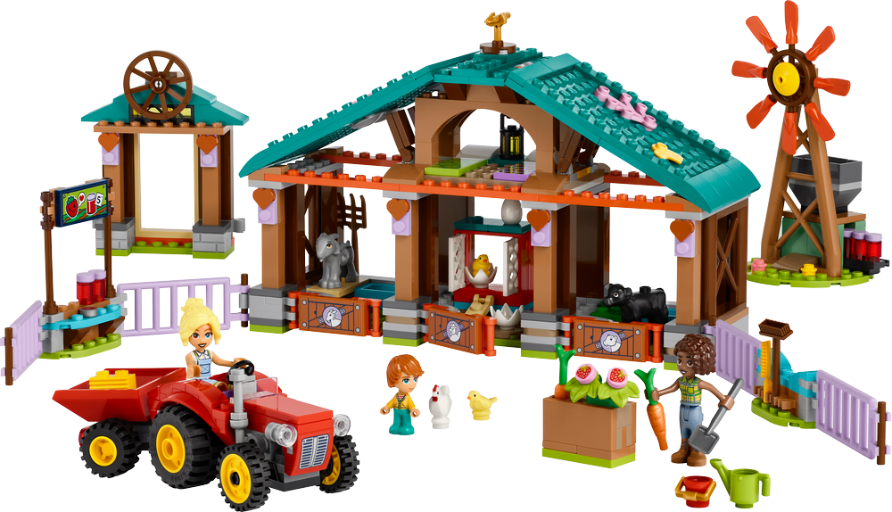 LEGO FRIENDS IL SANTUARIO DEGLI ANIMALI DELLA FATTORIA 42617