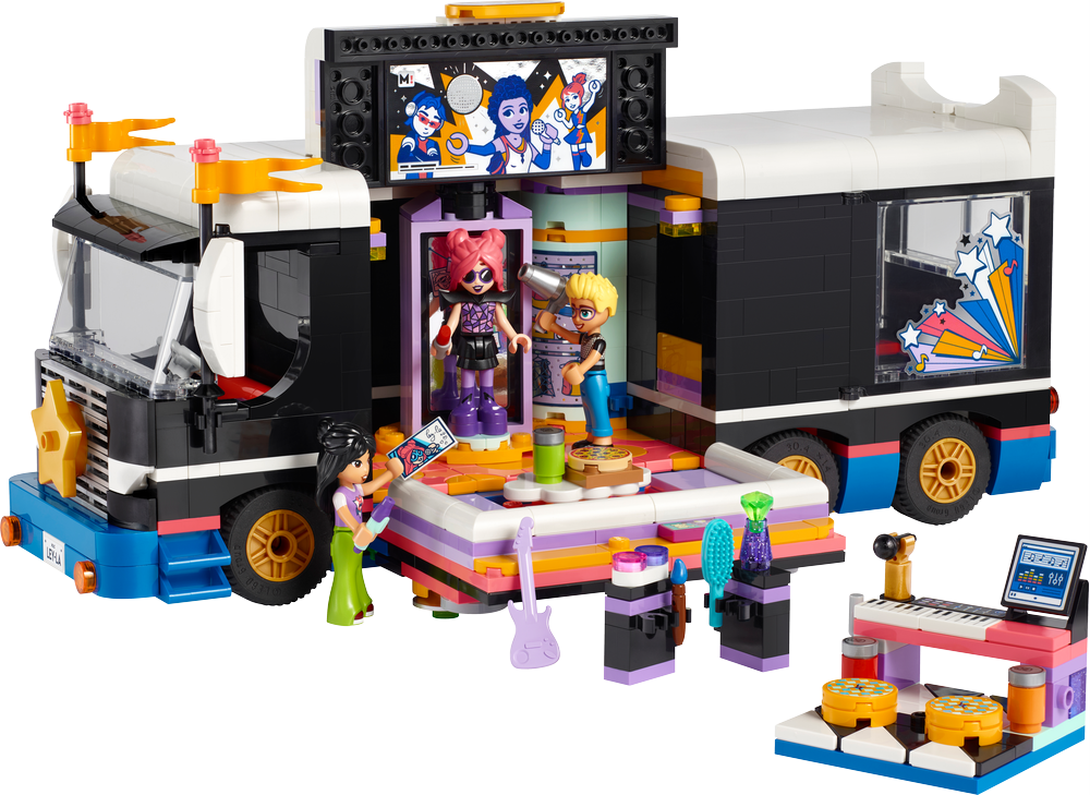 LEGO FRIENDS TOUR BUS DELLE POP STAR 42619