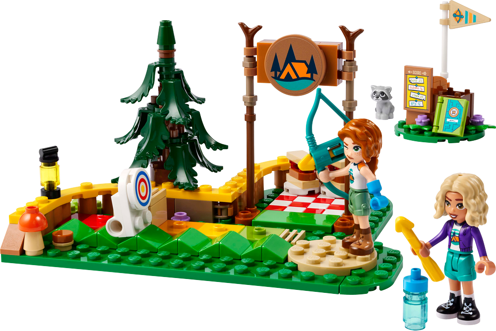 LEGO FRIENDS TIRO CON L’ARCO AL CAMPO AVVENTURE 42622