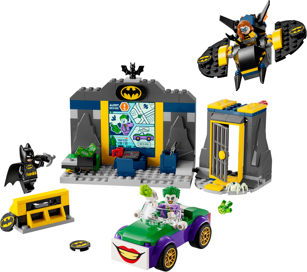 LEGO SUPER HEROES BATCAVERNA CON BATMAN BATGIRL E THE JOKER 76272