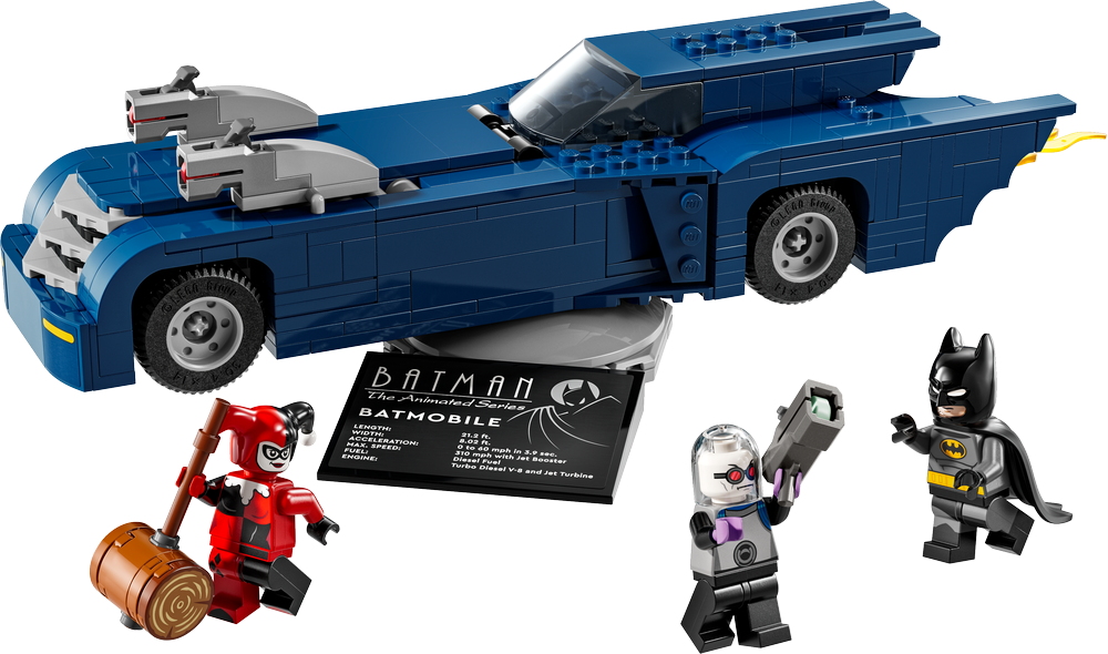 LEGO SUPER HEROES BATMAN CON BATMOBILE VS. HARLEY QUINN E MR. FREEZE 76274