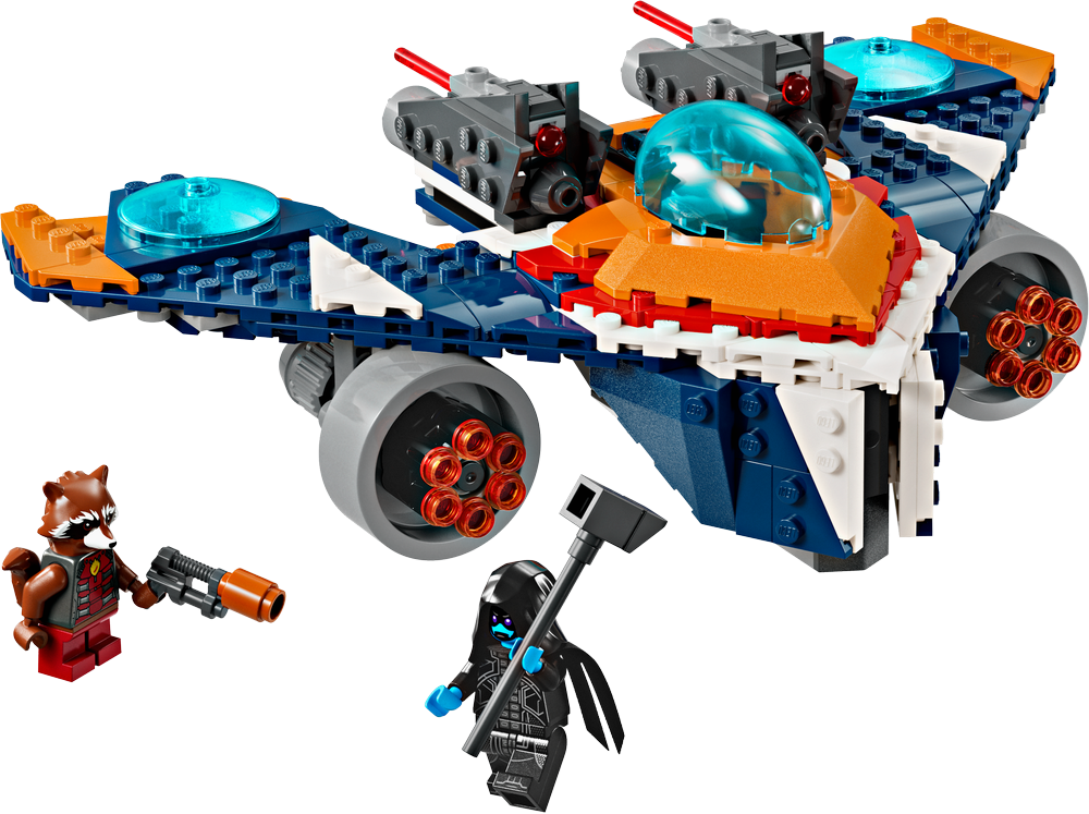 LEGO SUPER HEROES WARBIRD DI ROCKET VS. RONAN 76278