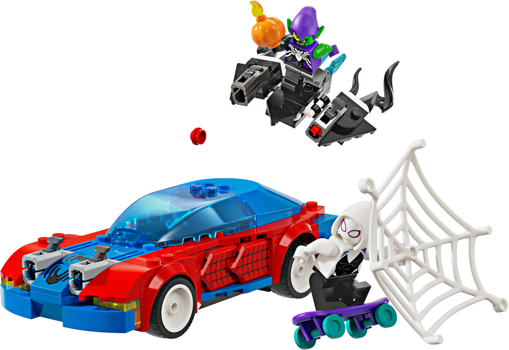 LEGO SUPER HEROES AUTO DA CORSA DI SPIDER-MAN E VENOM GOBLIN 76279