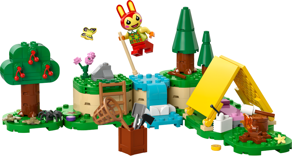 LEGO ANIMAL CROSSING BONNY IN CAMPEGGIO 77047