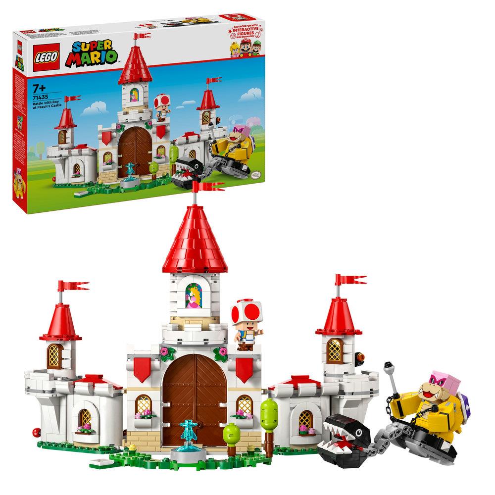 LEGO SUPER MARIO BATTAGLIA CON ROY AL CASTELLO DI PEACH 71435