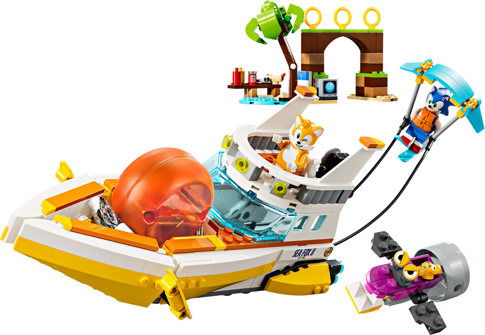 LEGO SONIC L’AEROSCAFO DELLE AVVENTURE DI TAILS 76997