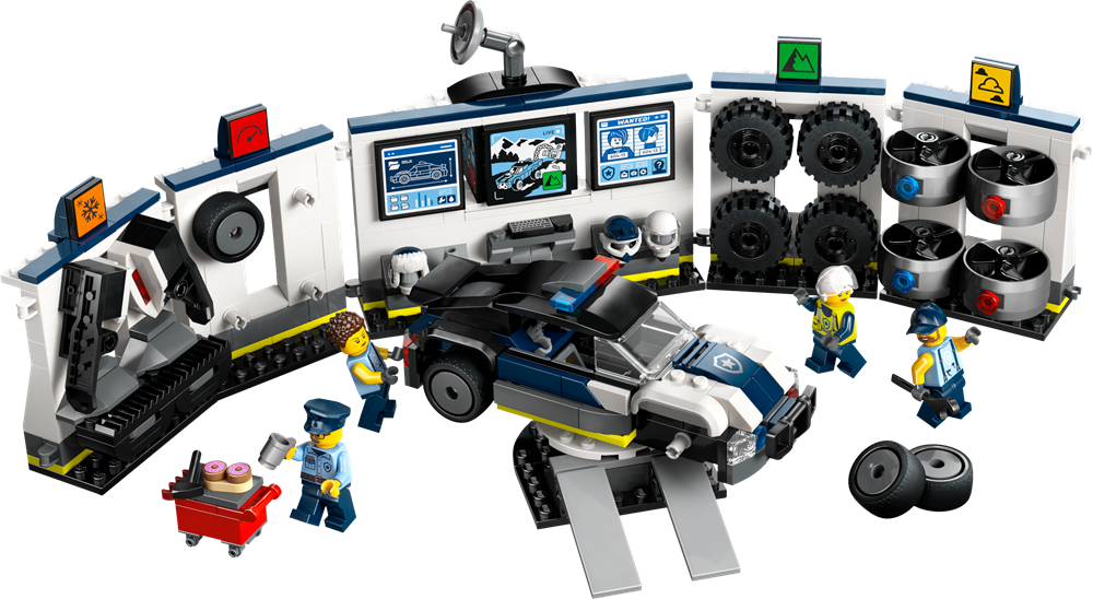 LEGO LEGO CITY OFFICINA DELLE AUTO DELLA POLIZIA 60457