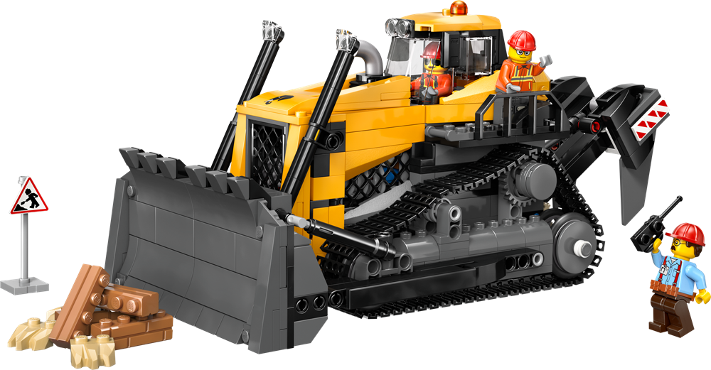 LEGO LEGO CITY BULLDOZER GIALLO 60466