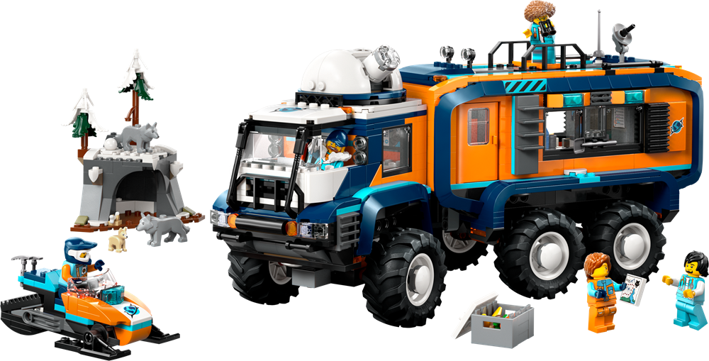 LEGO LEGO CITY GRANDE CAMION ARTICO CON LABORATORIO 60471