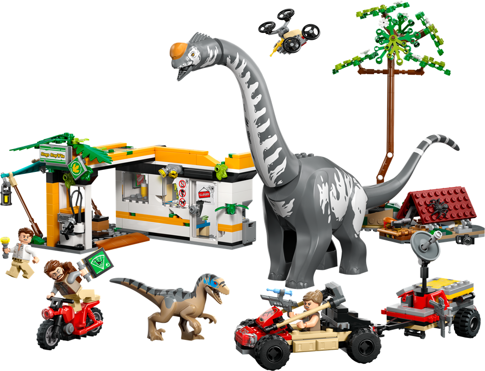 LEGO JURASSIC WORLD ALLA RICERCA DEL RAPTOR E DEL TITANOSAURO 76973