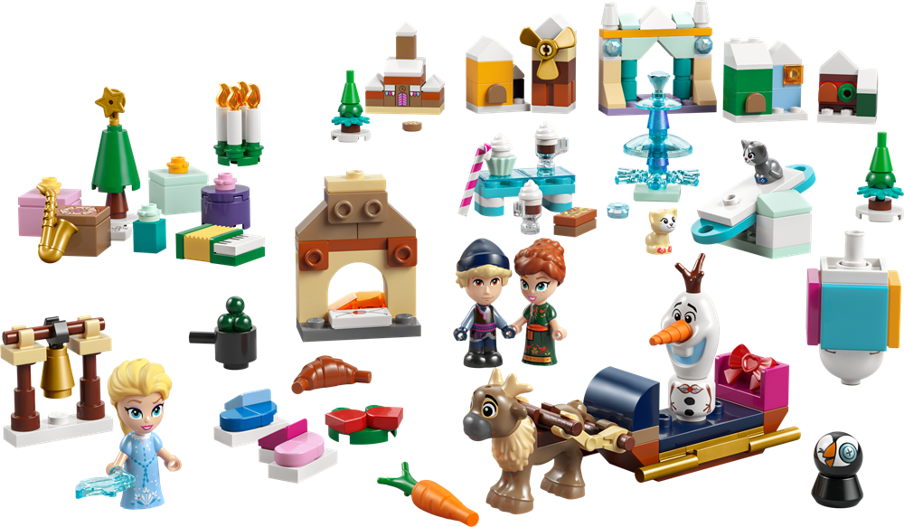 LEGO DISNEY™ CALENDARIO DELL’AVVENTO 2025 43273