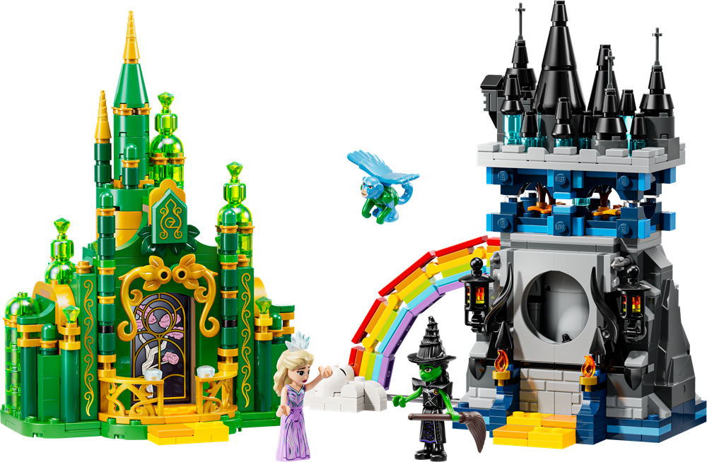 LEGO WICKED CITTÀ DI SMERALDO E CASTELLO KIAMO KO 75689