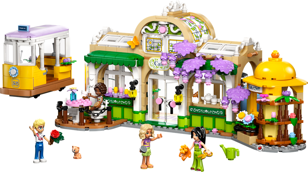LEGO LEGO FRIENDS CAFFÈ DELLE PIANTE E NEGOZIO DI FIORI 42671