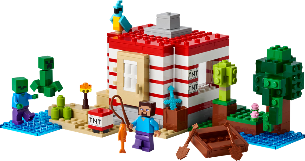 LEGO MINECRAFT CASA NELLA GIUNGLA ESPLOSIVA 21275