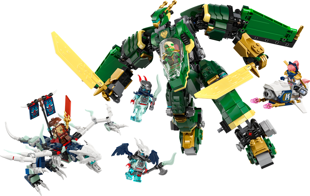 LEGO NINJAGO JET MECH DI LLOYD 71845
