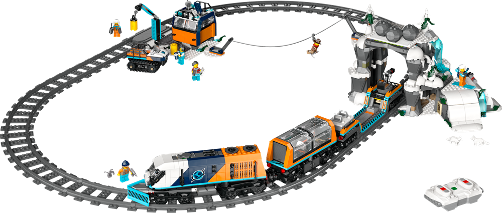 LEGO LEGO CITY TRENO ESPRESSO ARTICO DEGLI ESPLORATORI 60470