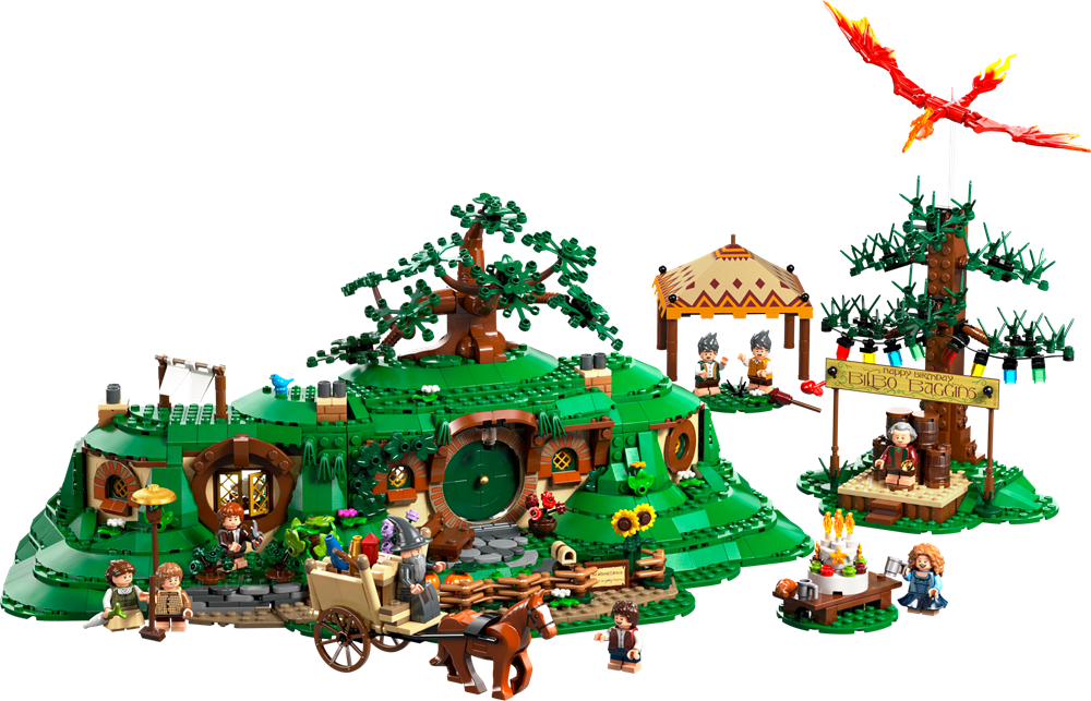 LEGO ICONS IL SIGNORE DEGLI ANELLI: LA CONTEA 10354