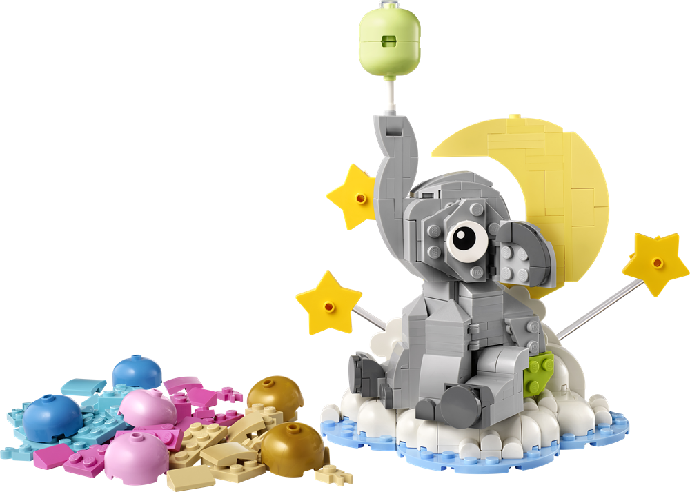 LEGO ICONIC ELEFANTINO TRA LE STELLE 40814