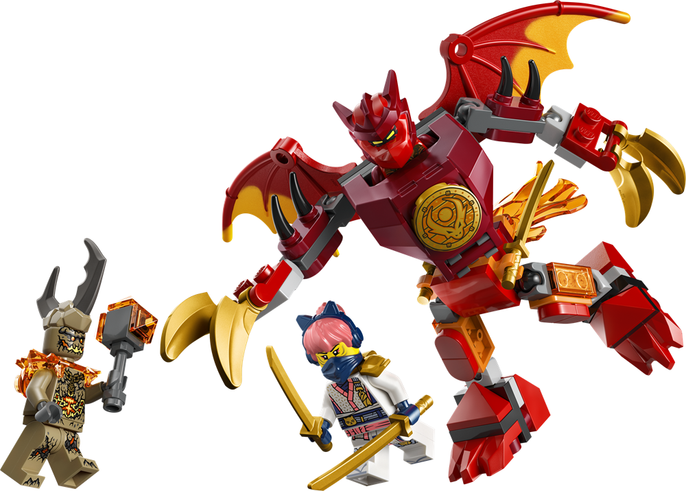 LEGO NINJAGO BATTLE PACK MECH DRAGO DI KAI 71851