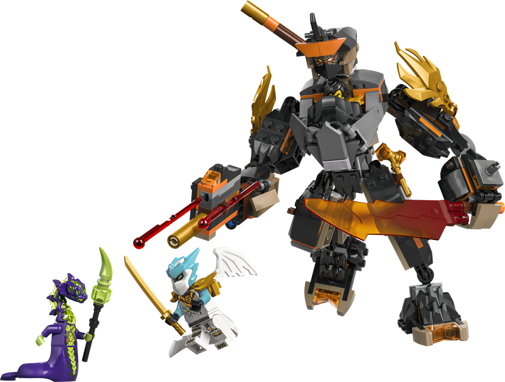 LEGO NINJAGO MECH DELLA MISSIONE DI COLE E DRAGO ZANE 71854