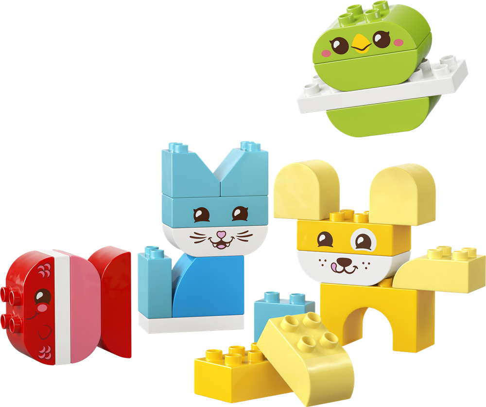 LEGO DUPLO MY FIRST ANIMALI DOMESTICI CREATIVI 3 IN 1 10477