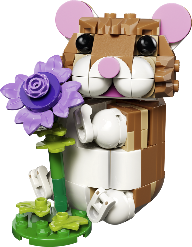 LEGO LEGO CREATOR SIMPATICO CRICETO CON FIORE 31376