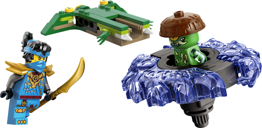 LEGO NINJAGO NYA CONTRO SPINNER MOSTRO DELLA MUTAZIONE 71849
