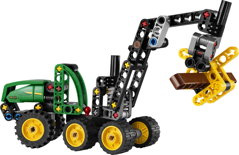LEGO TECHNIC MIETITREBBIA GOMMATO JOHN DEERE 1470H 42218