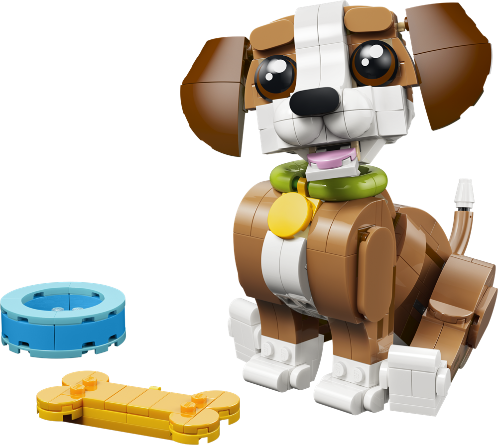 LEGO LEGO CREATOR ADORABILI ANIMALI: CAGNOLINO GIOCOSO 31382