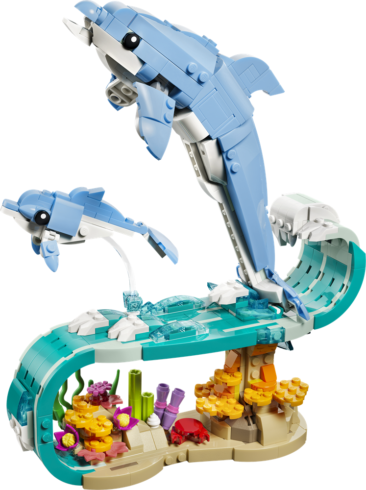 LEGO LEGO CREATOR ANIMALI MARINI: MERAVIGLIOSI DELFINI 31385