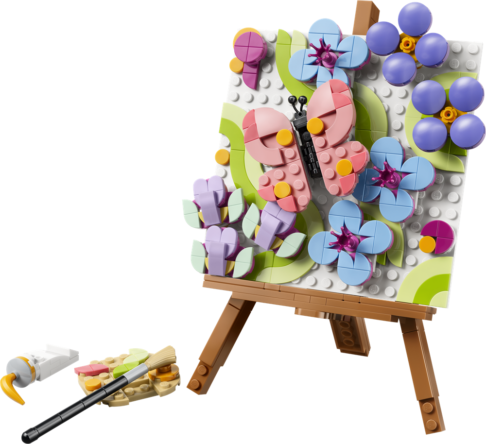 LEGO CREATOR DIPINTO FLOREALE DECORATIVO 31390