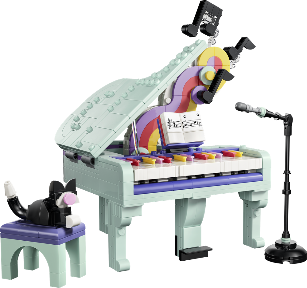 LEGO CREATOR PIANOFORTE DECORATIVO CON GATTO 31392