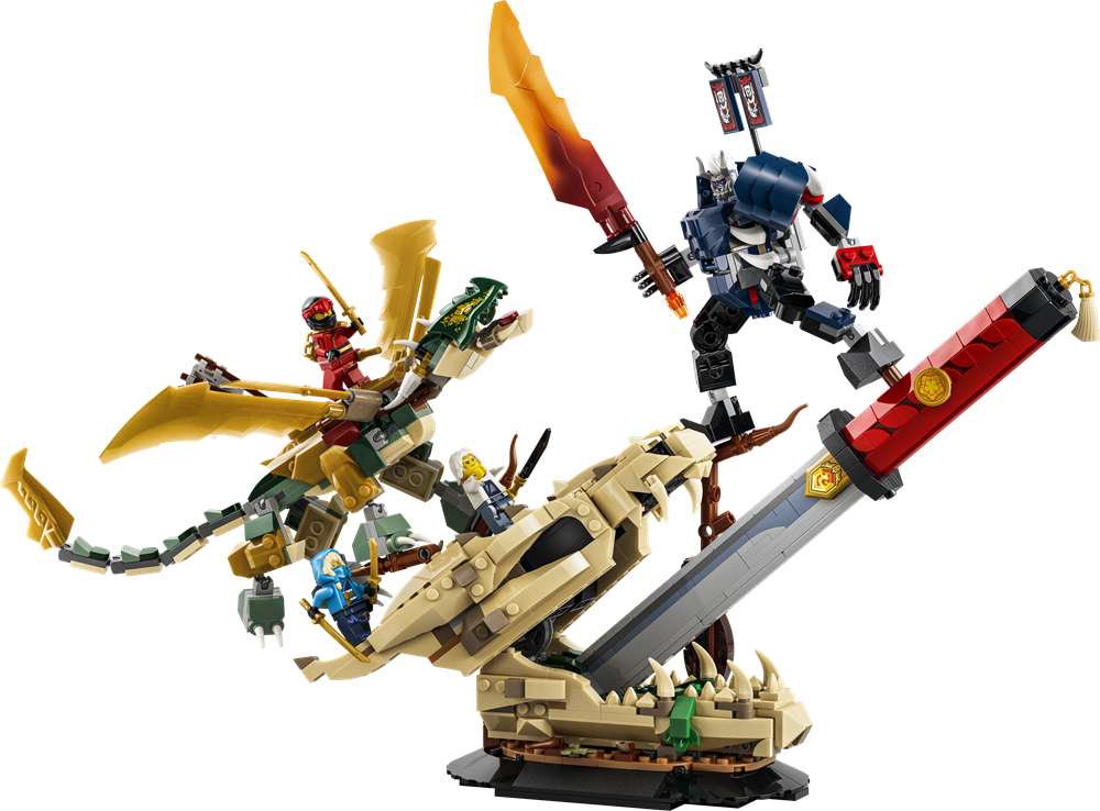 LEGO NINJAGO BATTAGLIA ALLA LAMA DEL DRAGO 71871