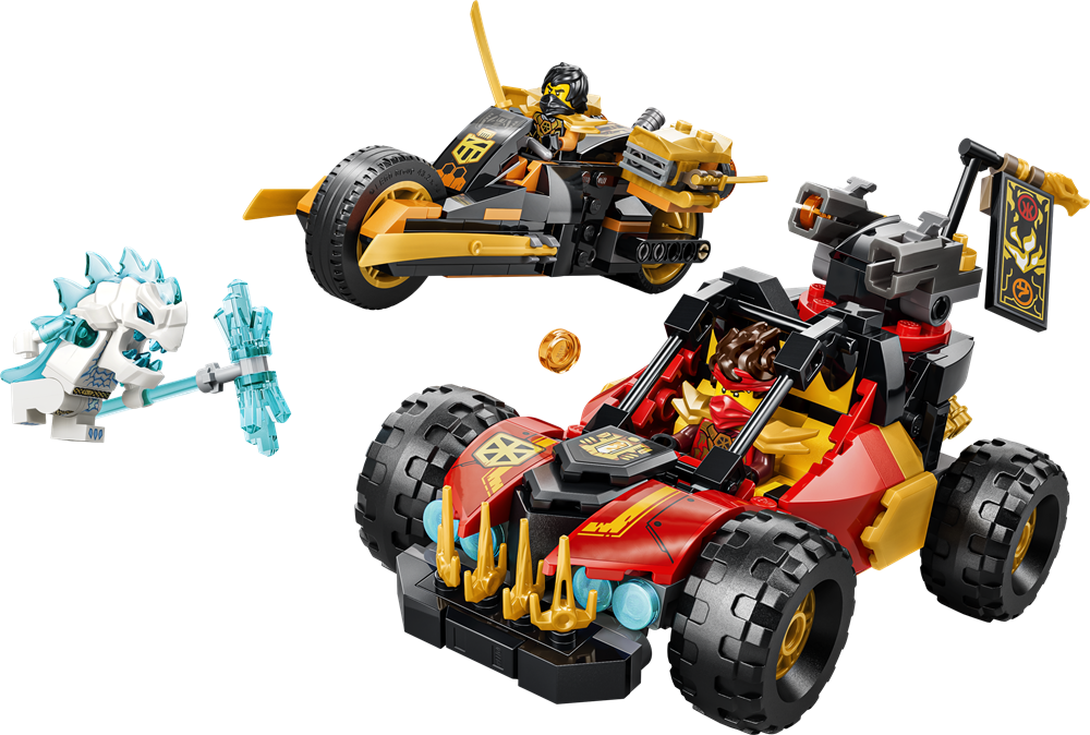 LEGO NINJAGO VEICOLI COMBINANTI DI KAI E COLE 71864